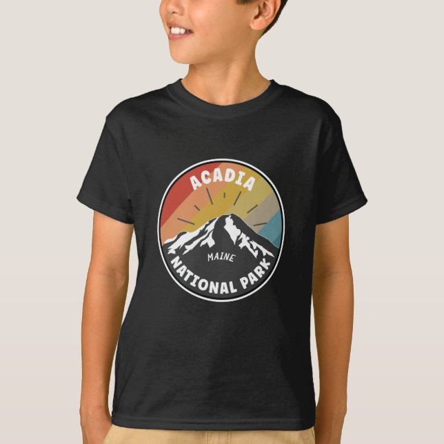 Camiseta Acadia National Park Maine (Frente)