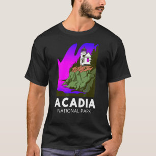 Camiseta Acadia National Park Maine Men Garotos Gir