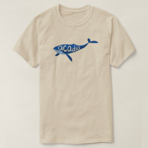 Camiseta Acadia National Park Maine Whale