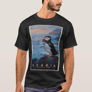Camiseta Acadia National Park Puffin