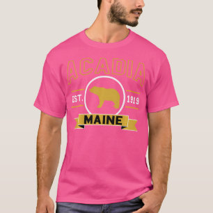 Camiseta Acadia National Park Shirt Hike Camp
