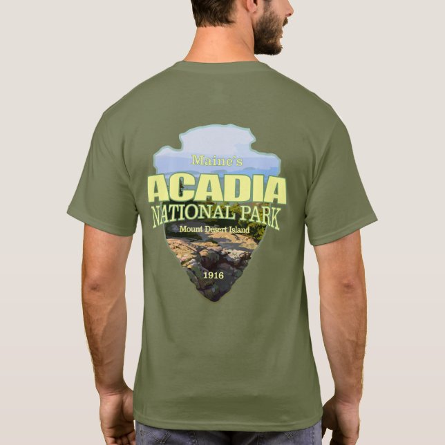 Camiseta Acadia NP (flecha) (Verso)