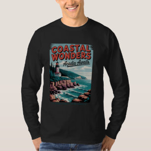 Camiseta Acadia Wilderness Adventure Lighthouail Trail - Ac