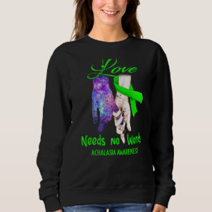 Camiseta Acalasia Consciência Amor Não Precisa De Palavras