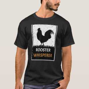 Camiseta Acalmador de Galo Vintage Galinha Galo