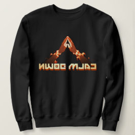 Camiseta Acalme-Se! Espelho Imagem reversa tipografia