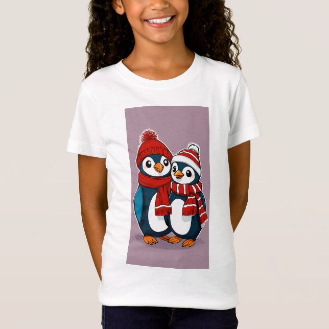 Camiseta Acalmem-se, Pais Pinguins! (Frente)