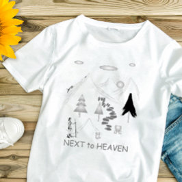 Camiseta Acampador de Trilha ao Lado do Céu