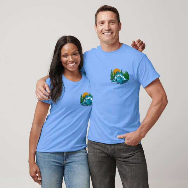 Camiseta Acampamento (Unissex)