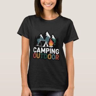 Camiseta Acampamento ao Ar Livre