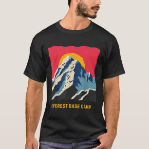 Camiseta Acampamento Base do Monte Everest Himalaias Montan