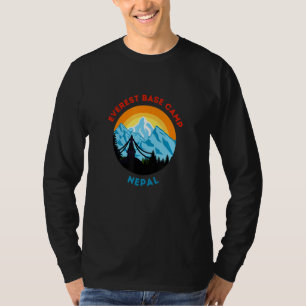 Camiseta Acampamento Base do Mt Everest Nepal Montanhista A