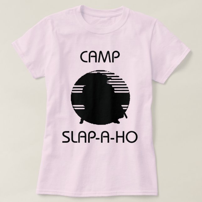 Camiseta Acampamento Batida-UM-Ho (Frente do Design)