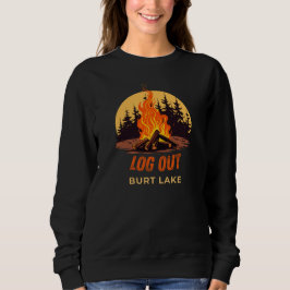 Camiseta Acampamento Burt Lake Michigan