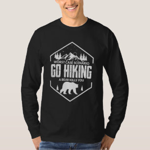 Camiseta Acampamento Caminhando Tee Ir Caminhando Matares D