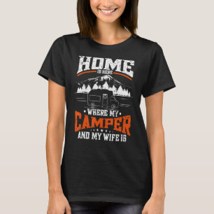 Camiseta Acampamento Camper Camper Camper Camper Camper