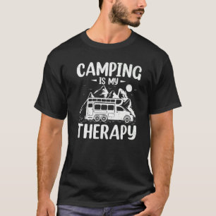Camiseta Acampamento Camper É Minha Terapia