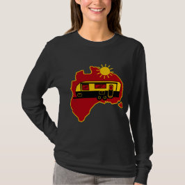 Camiseta Acampamento Caravan australiano