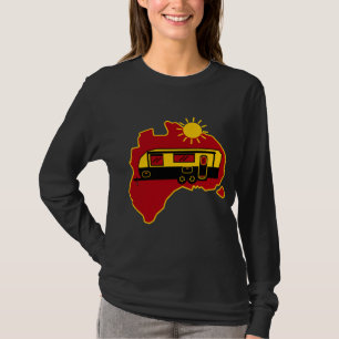 Camiseta Acampamento Caravan australiano