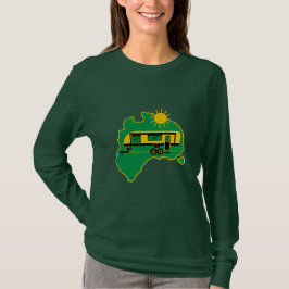 Camiseta Acampamento Caravan australiano