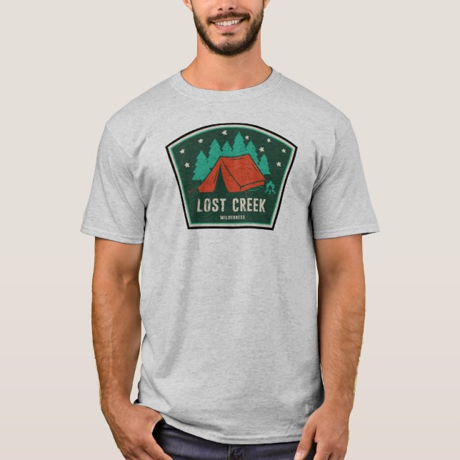 Camiseta Acampamento Colorado Wilderness Perdido (Frente)
