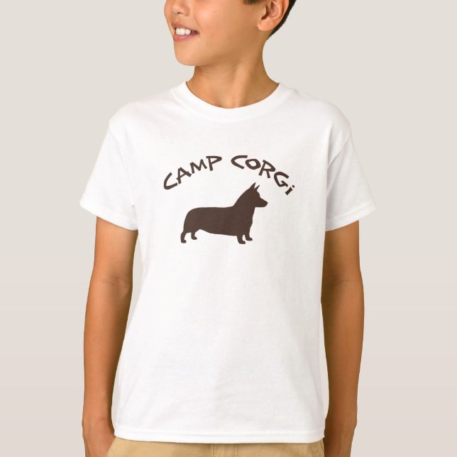 Camiseta Acampamento Corgi (Frente)