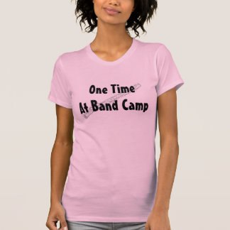 Camiseta Acampamento da banda