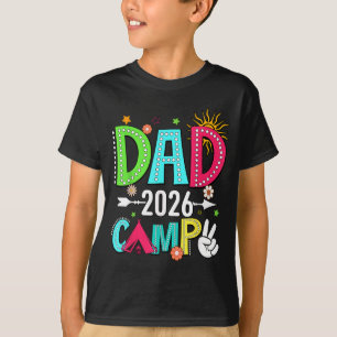 Camiseta Acampamento da Nana 2026 Férias de Família Verão E