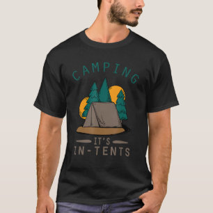 Camiseta Acampamento Da Natureza Itu2019s Em Tents Camper