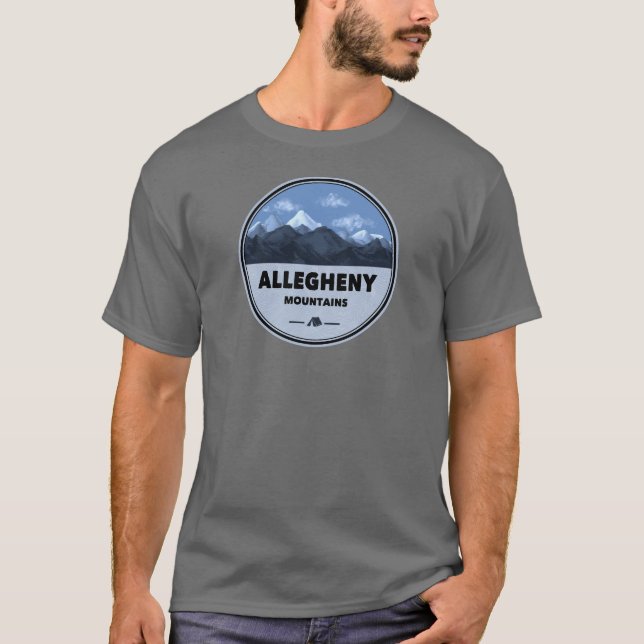 Camiseta Acampamento das Montanhas Alegeny (Frente)