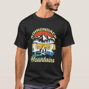 Camiseta Acampamento de Adirondack Mountain Fazendo Caminho