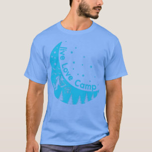 Camiseta Acampamento de Amor ao Vivo Tente no Acampamento d