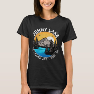 Camiseta Acampamento de Barcos de pesca - Lago Jenny Lakevi