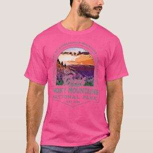 Camiseta Acampamento de Caminho do Parque Nacional Montanha