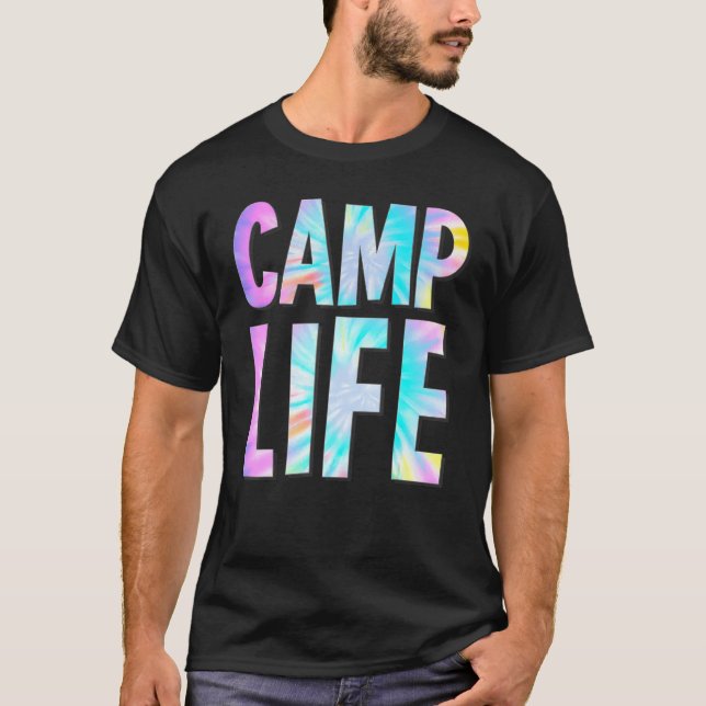 Camiseta Acampamento de Campo de Vida (Frente)