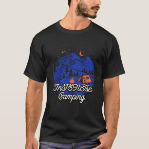 Camiseta Acampamento de Campo de Vida Selvagem ao ar livre