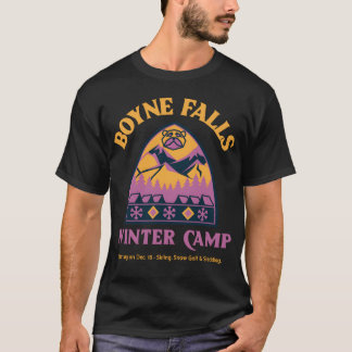 Camiseta Acampamento de Esportes de Inverno engraçado engra