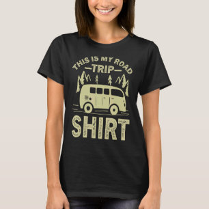 Camiseta Acampamento De Férias De Verão Na Estrada Esta É A