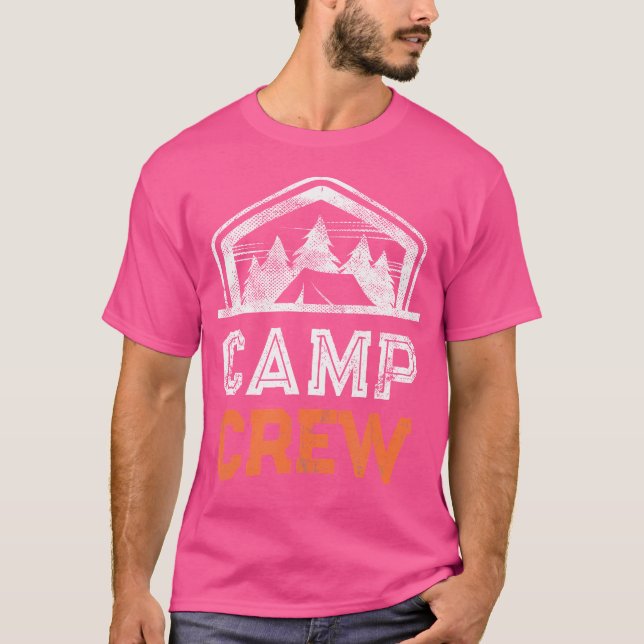 Camiseta Acampamento de Funcionarios de Campground Tripulan (Frente)