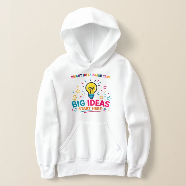 Camiseta Acampamento de Marca Ideias Brilhantes (Postura )