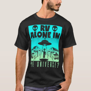 Camiseta Acampamento De Motorhome Rv Só No Universo