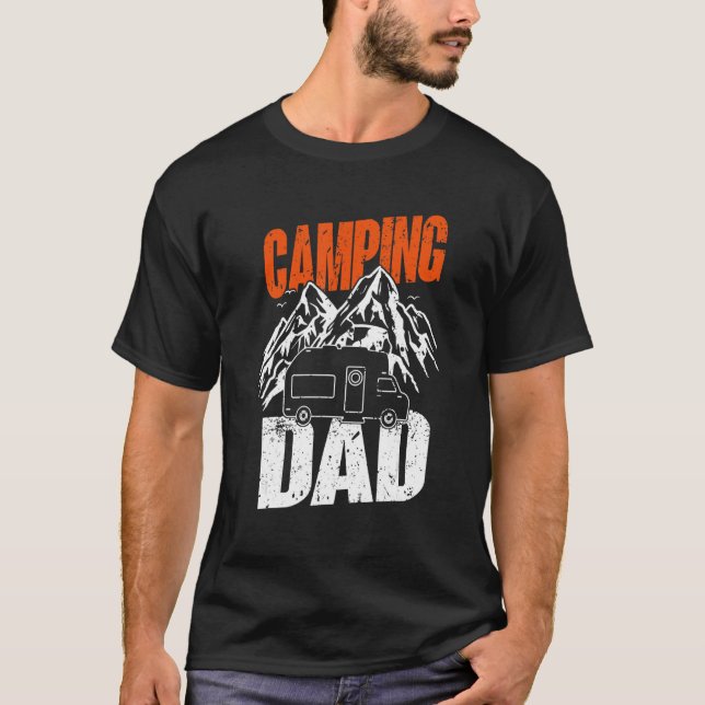 Camiseta Acampamento de Pai de Acampamento 1 (Frente)
