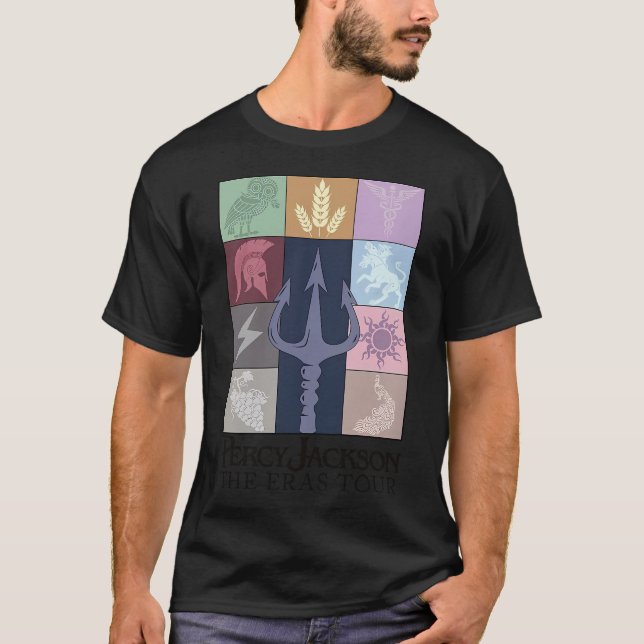 Camiseta Acampamento de Percy Jackson Half Blood e os Olimp (Frente)