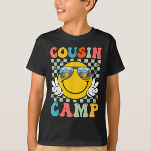 Camiseta Acampamento de Primo Viagem de Verão Família Campi