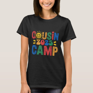 Camiseta Acampamento de Primos 2025 Acampamento Fogueira Fé