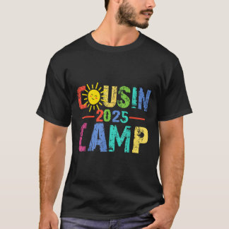 Camiseta Acampamento de Primos 2025 Acampamento Fogueira Fé