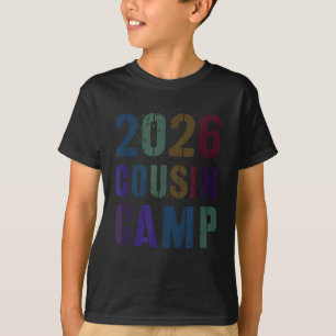 Camiseta Acampamento de Primos nas Férias de Primavera 2026