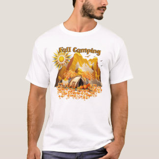 Camiseta Acampamento de queda
