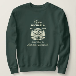 Camiseta Acampamento de Solteira Última Trilha Antes do Véu