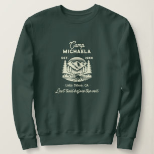 Camiseta Acampamento de Solteira Última Trilha Antes do Véu